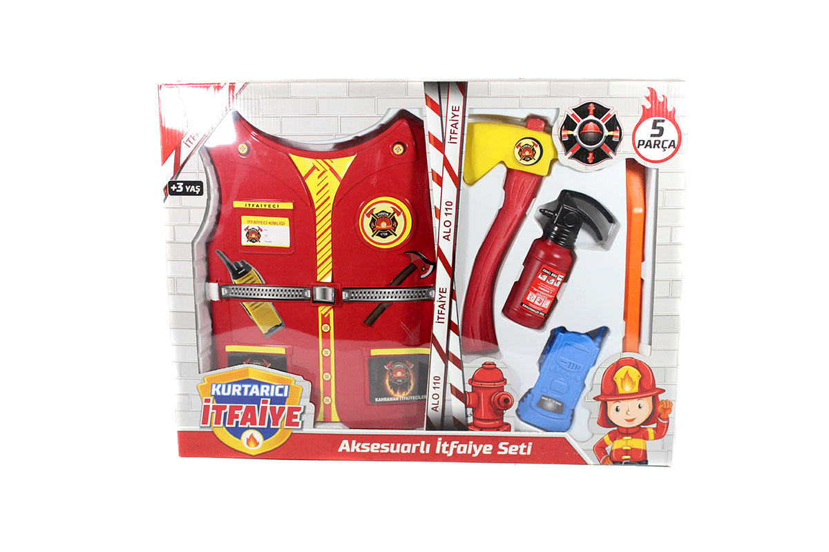 YELEKLİ İTFAİYE SETİ